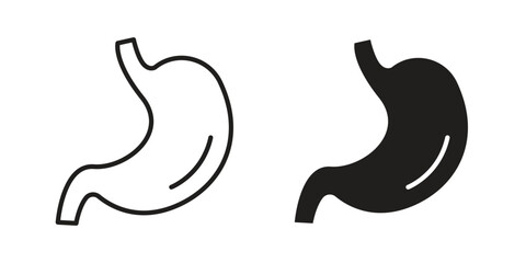 Obraz premium Stomach icon for your website design, logo, app, UI. EPS10