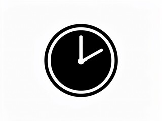 clock icon vector