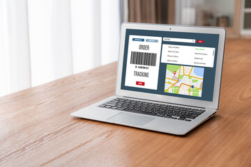Delivery tracking system for e-commerce and modish online business to timely goods transportation and delivery