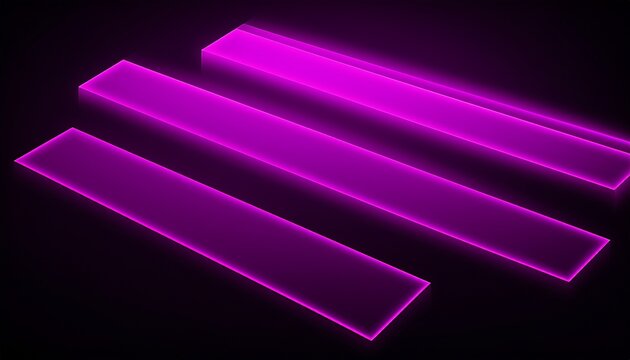gradient purple rectangles on black background