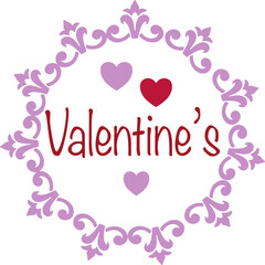 Set red shape heart icon, vector set heart shape, lovers on Valentines day Valentine's Day background with a red falling hearts. Love concept.
