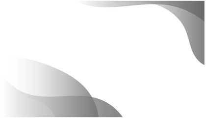 Minimalist Gray Abstract Wave Background Design