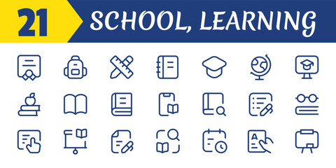 School, Learning Icon.eps