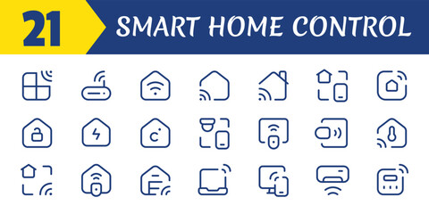 Smart home control Icon.eps
