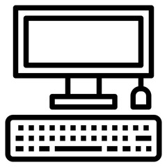 Desktop Computer System Icon