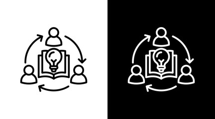 Knowledge Sharing With Icon Set Design