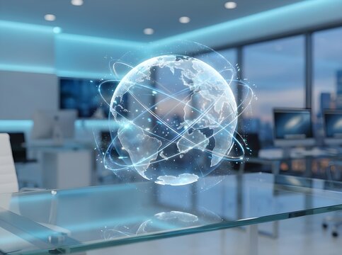 Holographic Global Network Earth with Digital Connections