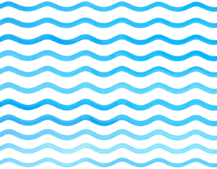 Cyan wavy lines pattern, alternating shading on a black background