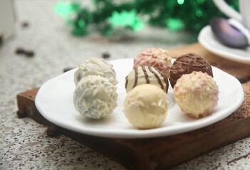 cup of coffee with chocolate