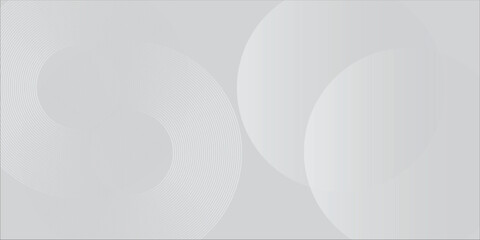 Soft Gray Circle Pattern Background With Elegant Abstract Rings For Web, Design, And Stock