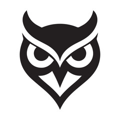 Repeated Shape Owl Symbol Representing Insight and Vision