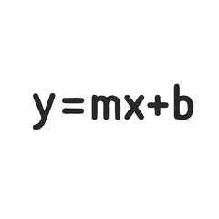 Linear Equation Symbol Vector