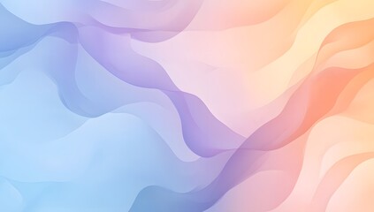 Obraz premium Pastel abstract background featuring soft blended gradients and airy tones.