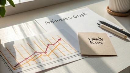 Insights on Performance Graph with Success Visualization Concept in a Bright Office Setting