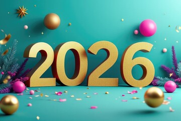 New year 2026 celebration