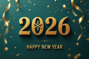 New year 2026 greeting