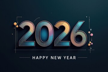 New year 2026 greeting