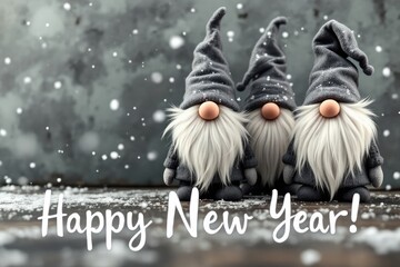 New year gnomes