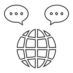 Global Communication Icon