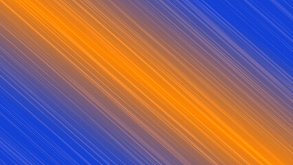 Contrasting Blue and Orange Diagonal Speed Background