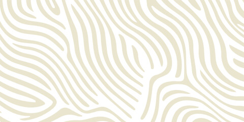 Beige Zebra Pattern Background With islamic Soft Curved Stripes For Design And Wallpaper.vector eps10