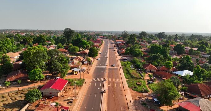 Peaceful Streets Everyday Life in an African Town