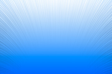 明るい青い深みに吸い込まれるような広がる白いヘアライン柄の入った青白グラデーションテクスチャー