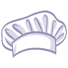 Chef Hat Cap Illustration Icon