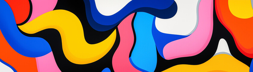 Colorful abstract wave background design color vibrant shape