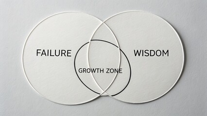Intersection of Failure and Wisdom with Growth Zone Concept for Personal Development and Learning Journey