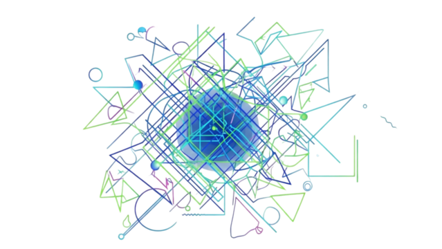 A serene yoga pose is depicted with a minimalist white outline on a solid black background. - Powered by Adobe