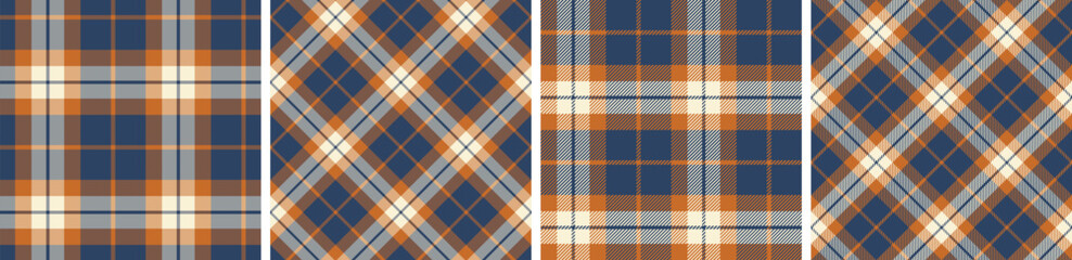 Flannel seamless pattern for dress skirt, check, gingham , tartan plaid , tablecloth other modern and fashion print.