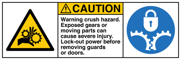 Safety Sign Signage CAUTION M...