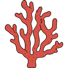 red paint splash isolated