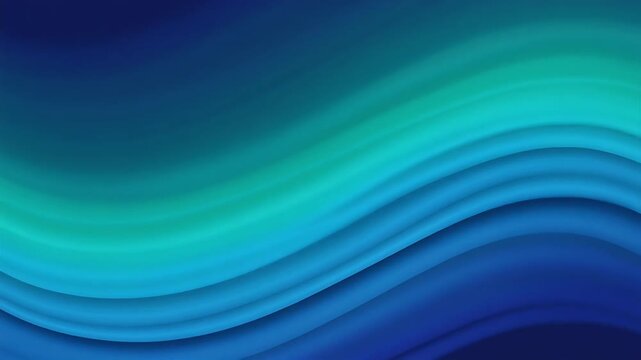 Atmospheric blue-teal gradient with flowing luminance haze and smooth horizontal motion. Ethereal ambient background ideal for motion design, meditation visuals, and digital art.