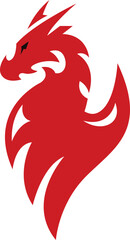 Dragon Symbol Logo Design Element