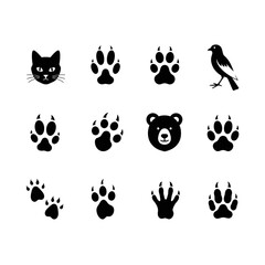 Fototapeta premium Animal Icons
