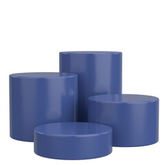 Modern Product Podium. 3D Backdrop. 3D illustration.