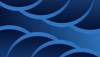 Abstract overlapping blue wave shapes creating a smooth flowing background with soft gradients and curved design elements