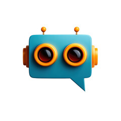 Conceptual representation of chatbot technology in digital communication design