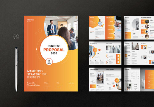 Business Proposal Brochure Template