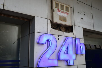 Obraz premium siem reap city cambodia downtown daytime