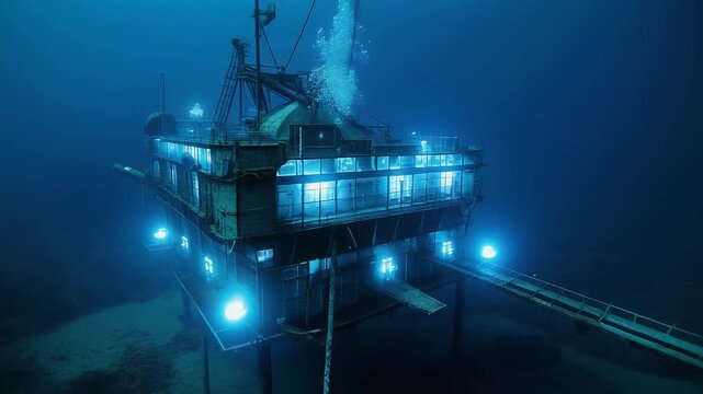 underwater buildings