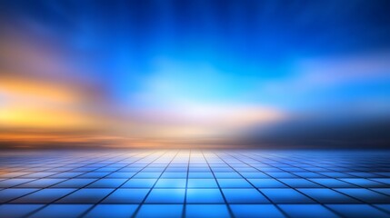 Vibrant abstract blue and orange art background modern design element dynamic creative visual texture for digital projects.