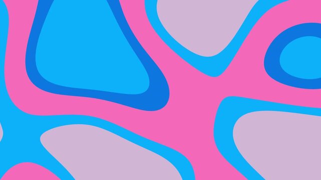 Abstract pattern of pink, blue, and lilac colors is great for backgrounds, fabric prints, digital designs, and feminine products. Ideal for vibrant visuals.