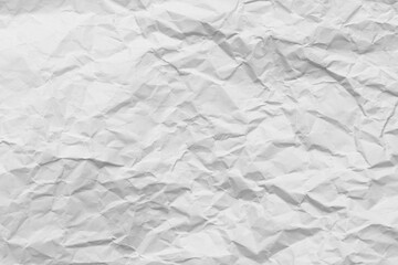 Obraz premium Crumpled white paper texture,isolated crumpled paper texture background,Crumpled paper texture. Realistic white crumpled paper background. Horizontal wrinkled empty notepad sheet. 