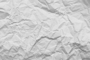 Crumpled white paper texture,isolated crumpled paper texture background,Crumpled paper texture. Realistic white crumpled paper background. Horizontal wrinkled empty notepad sheet. 