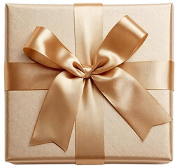 Premium gift box, transparent background.