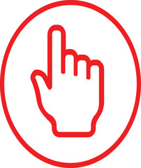 Vector social media icon