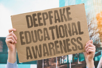 "Deepfake Educational Awareness" Programs teach recognition skills. DEEPFAKE. EDUCATIONAL. AWARENESS. PROGRAMS. RECOGNITION.